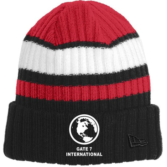 G7 New Era Tailgate Beanie - Red/ Black